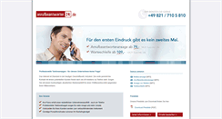 Desktop Screenshot of anrufbeantworter24.de